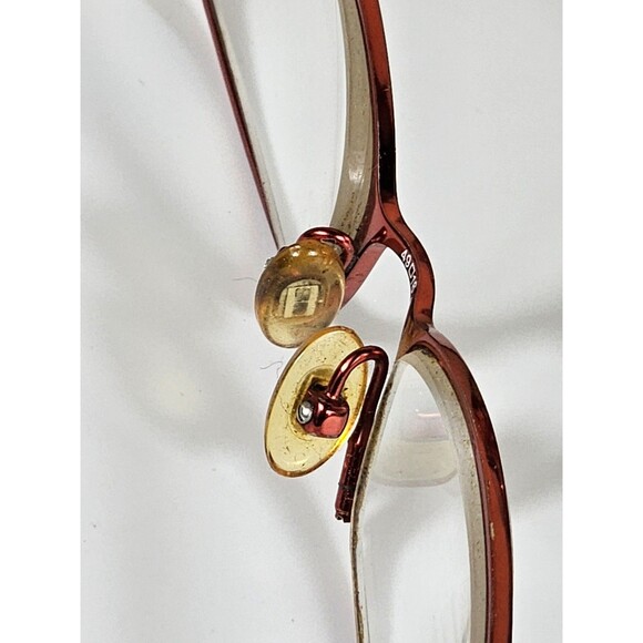 Tommy Hilfiger Women's Eyeglasses Vintage Red/black 49-16 130 FRAMES ONLY - Picture 9 of 16